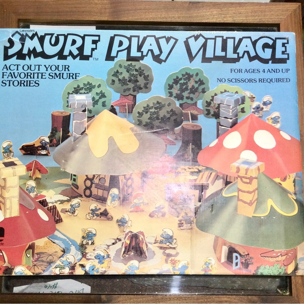 Smurf Play Village Set